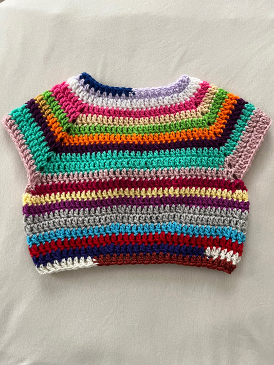 Raglan crop top pattern